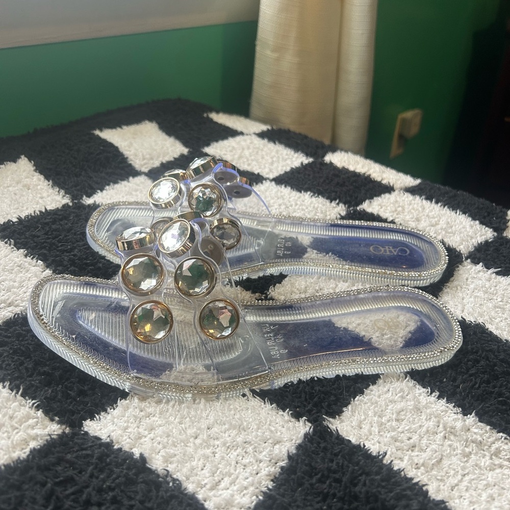 Catos clear jelly shoes